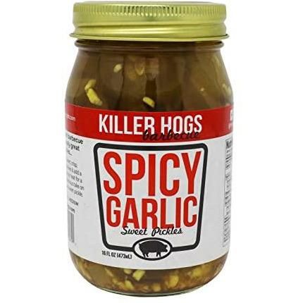Killer Hogs BBQ Spicy Garlic Pickle Chips